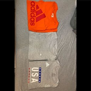 Men’s Adidas Tees large BUNDLE